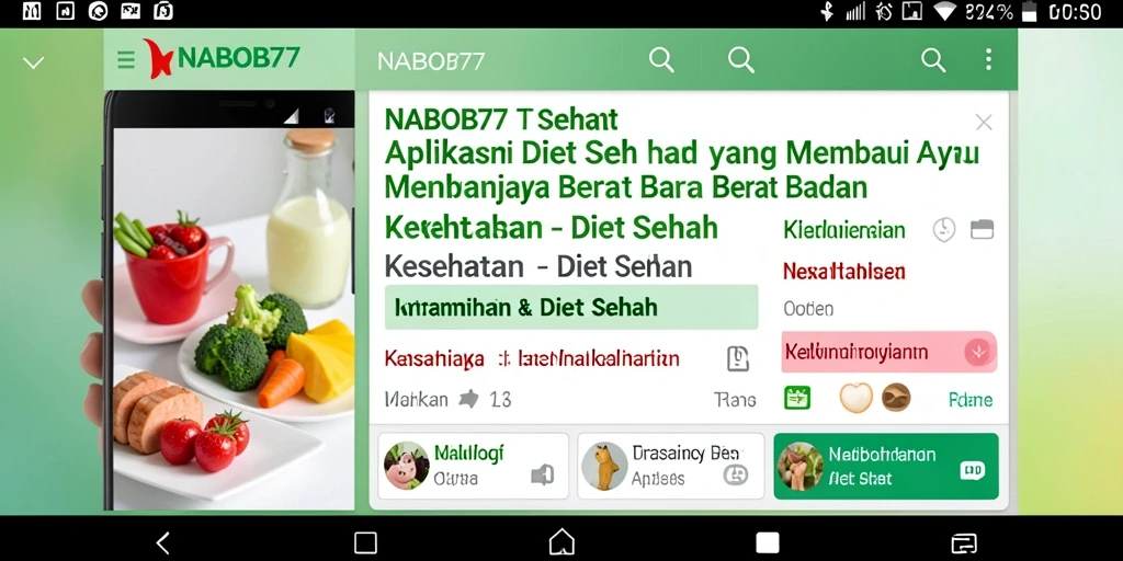 Antarmuka NABOB77 yang menarik dan mudah digunakan.