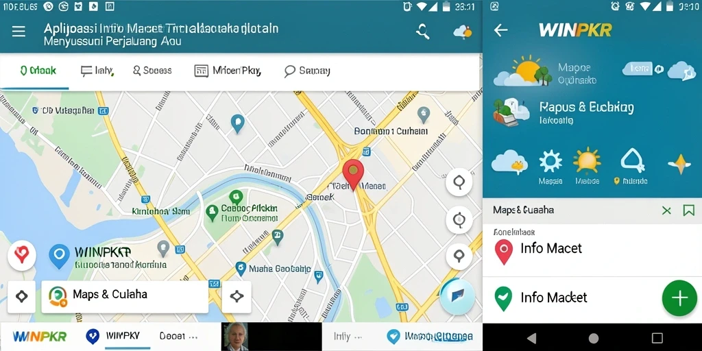 Antarmuka aplikasi WINPKR menampilkan informasi lalu lintas yang jelas dan mudah dipahami.